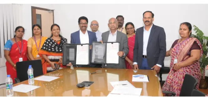 MoU Signing Ceremony with SignaTech Service Pvt Ltd - photo 1