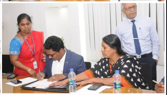 MoU Signing Ceremony with SignaTech Service Pvt Ltd - photo 2