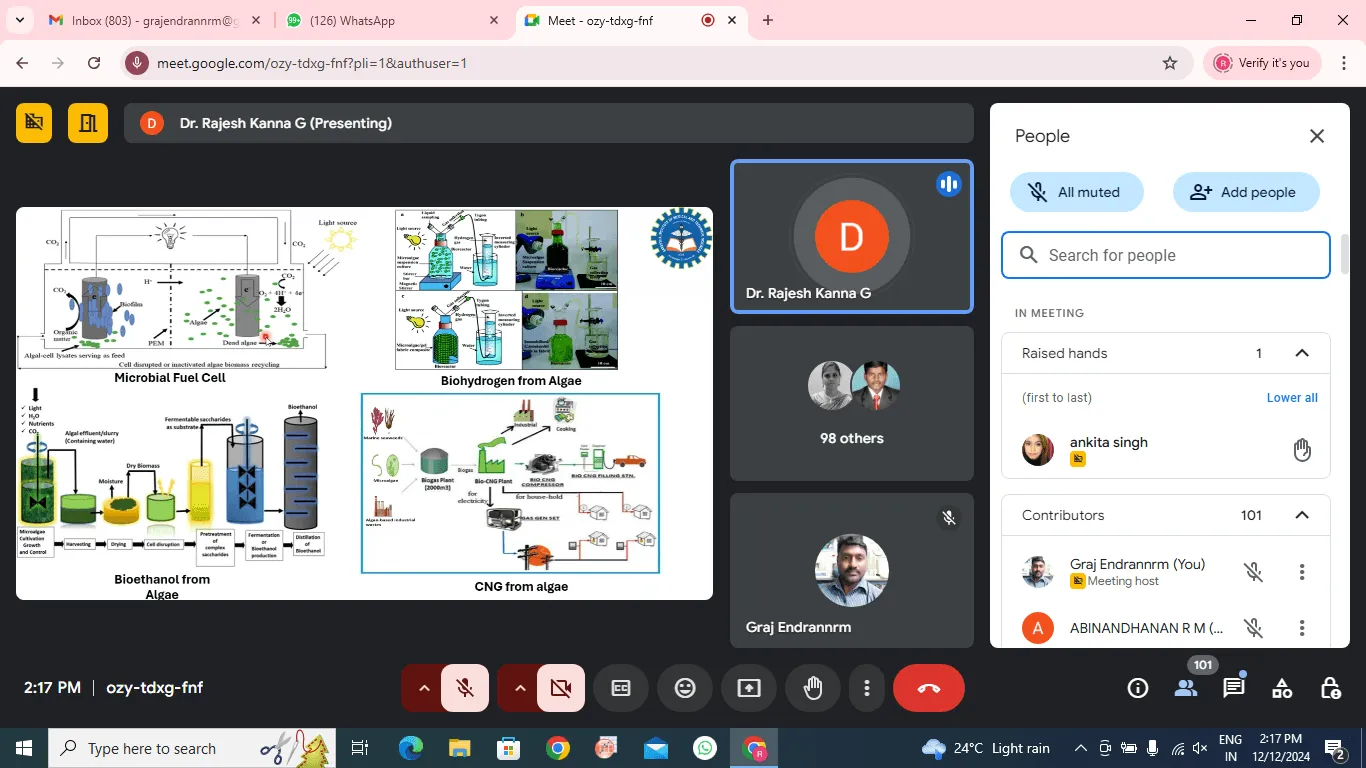 Virtual Workshop on “Algal Culture” - photo 3
