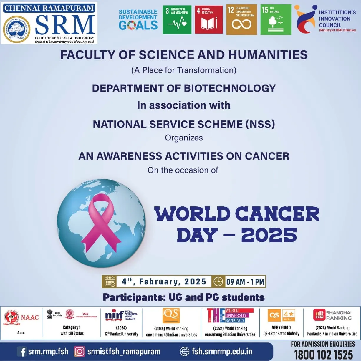 Awareness Activities on Cancer