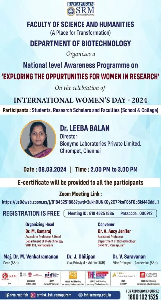 Exploring the Opportunities for Women in Research