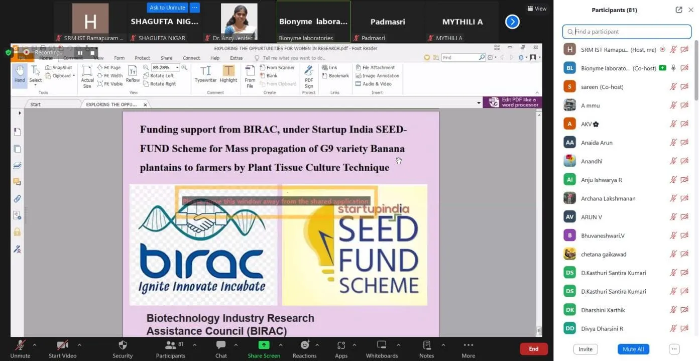 Exploring the Opportunities for Women in Research - photo 3