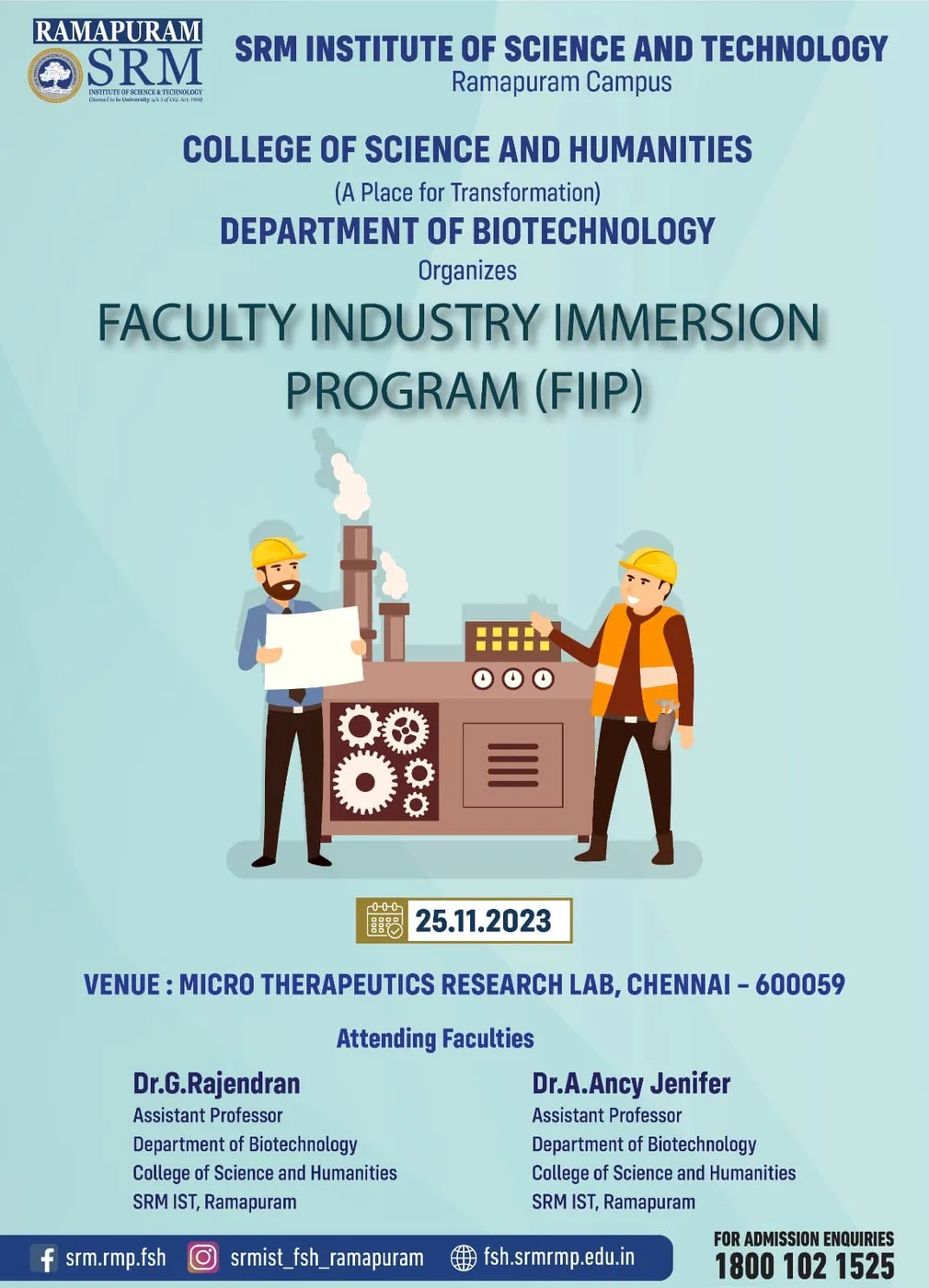 Faculty – Industry Immersion Program (FIIP)
