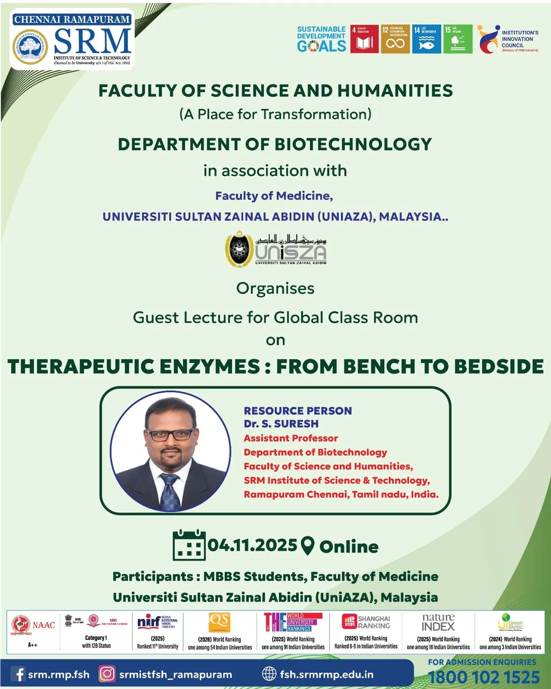 Guest Lecture for Global Class Room