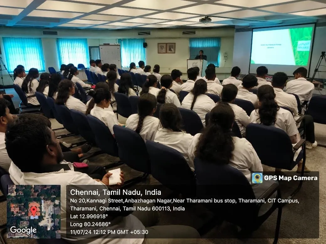 Industrial Visit Report (MSSRF, Taramani) - photo 4