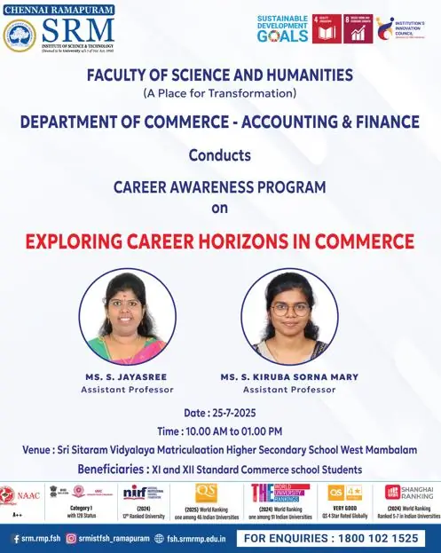 Career Awareness Program On Exploring Career Horizons In Commerce