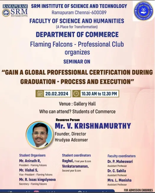 Gain a global professional certification during graduation