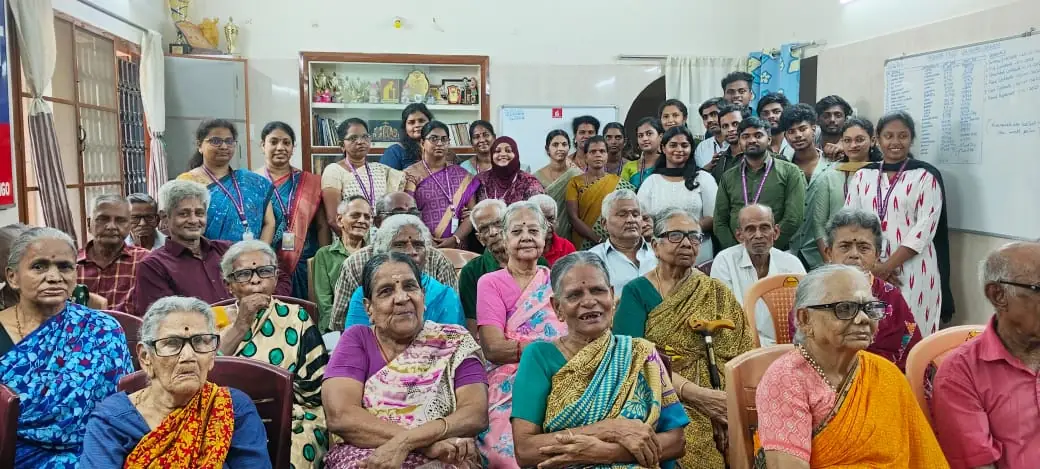 Hearts in Harmony : Old age home Visit - photo 1