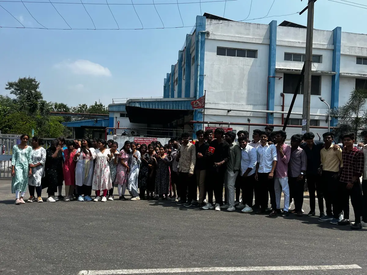 Industrial Visit to Britannia Oragadam Plant - photo 2