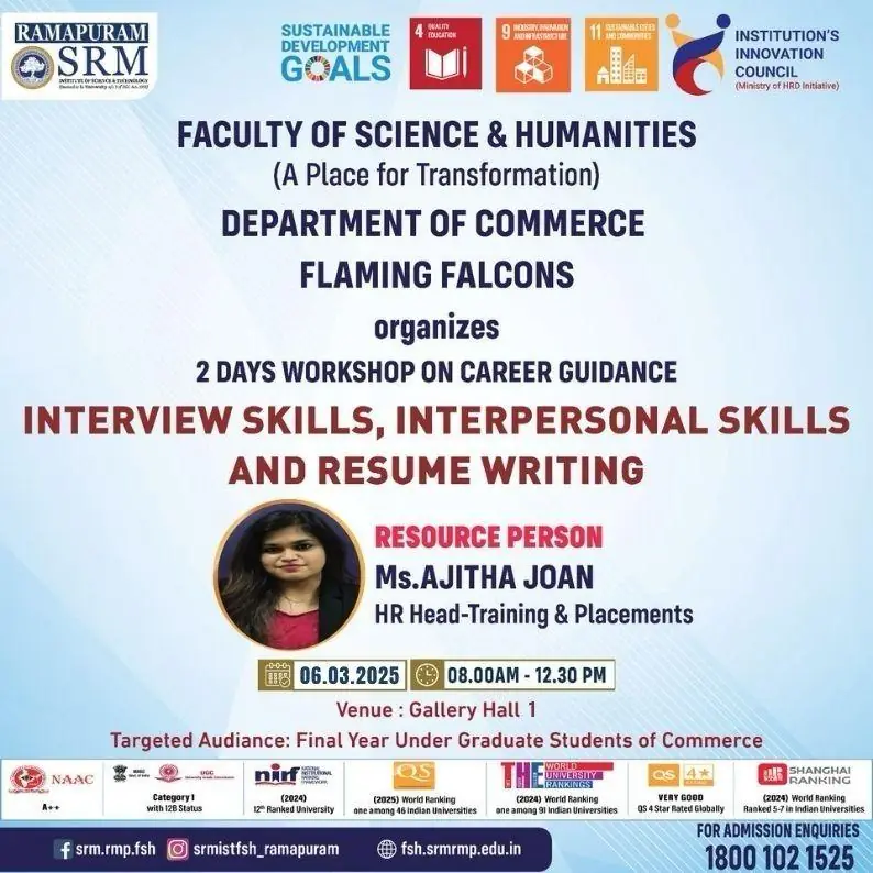 Interview Skills, Interpersonal Skills, Resume Writing & Mock Interview