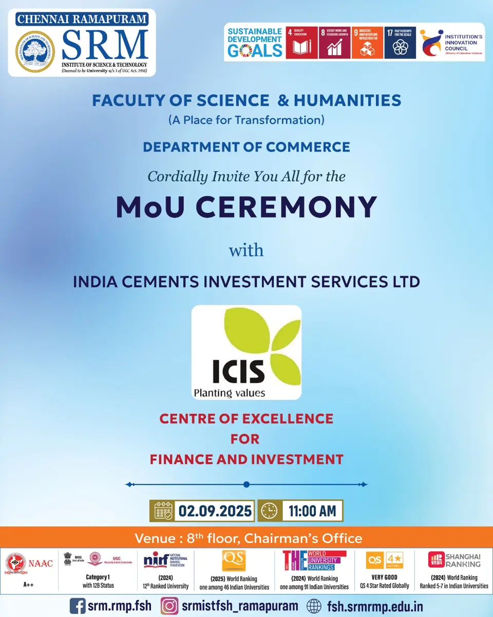 MoU with India Cements Private Limited