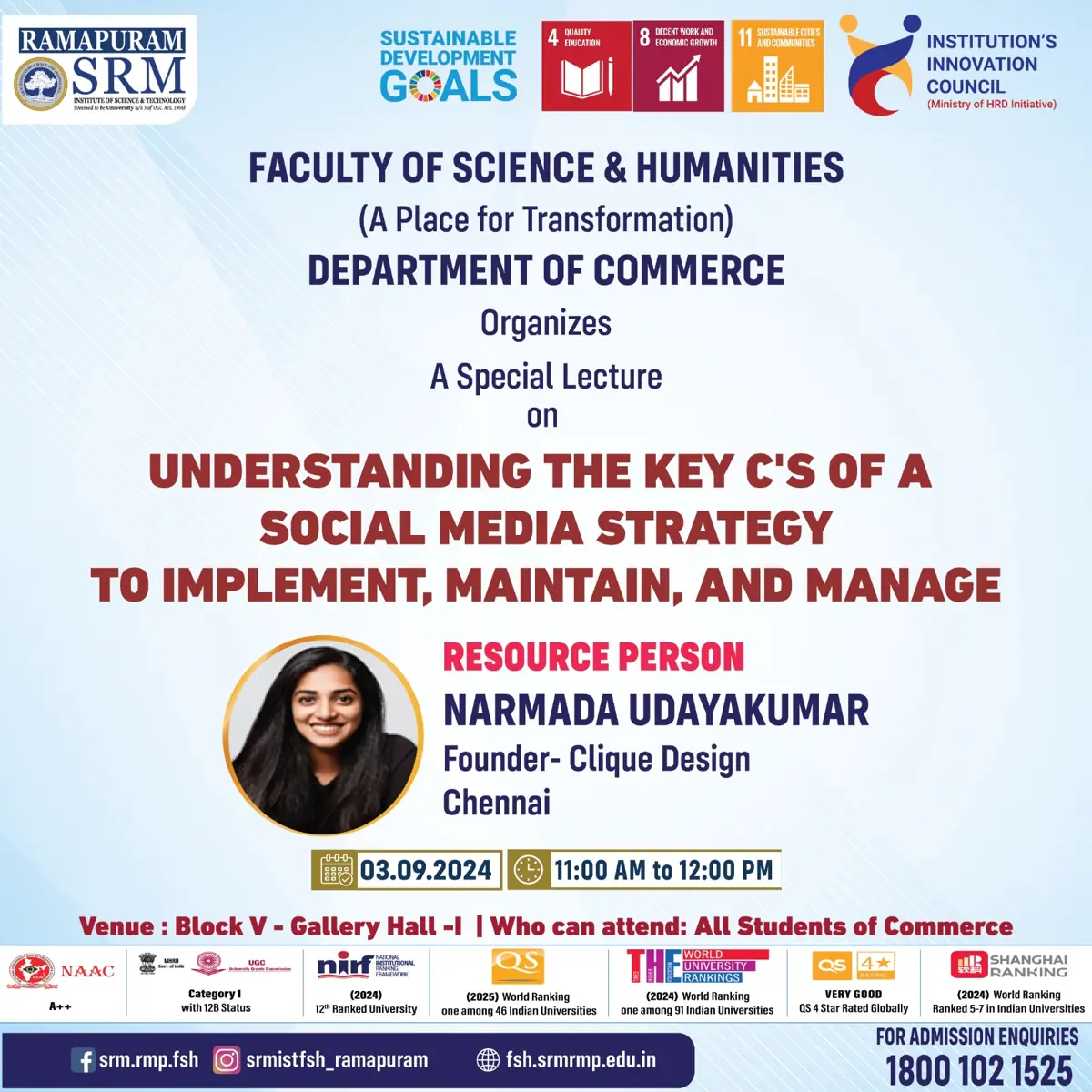 Understanding The Key C’s of A Social Media Strategy To Implement ,Maintain, and Manage