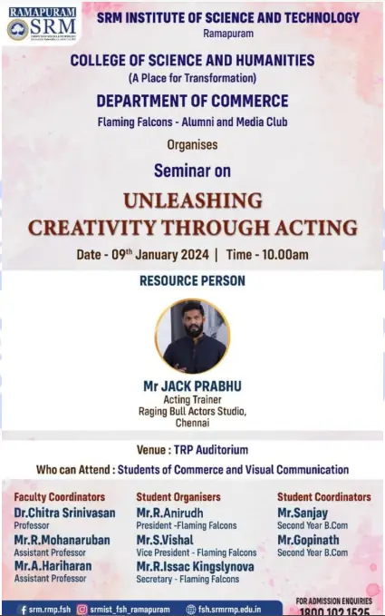UNLEASHING CREATIVITY THROUGH ACTING