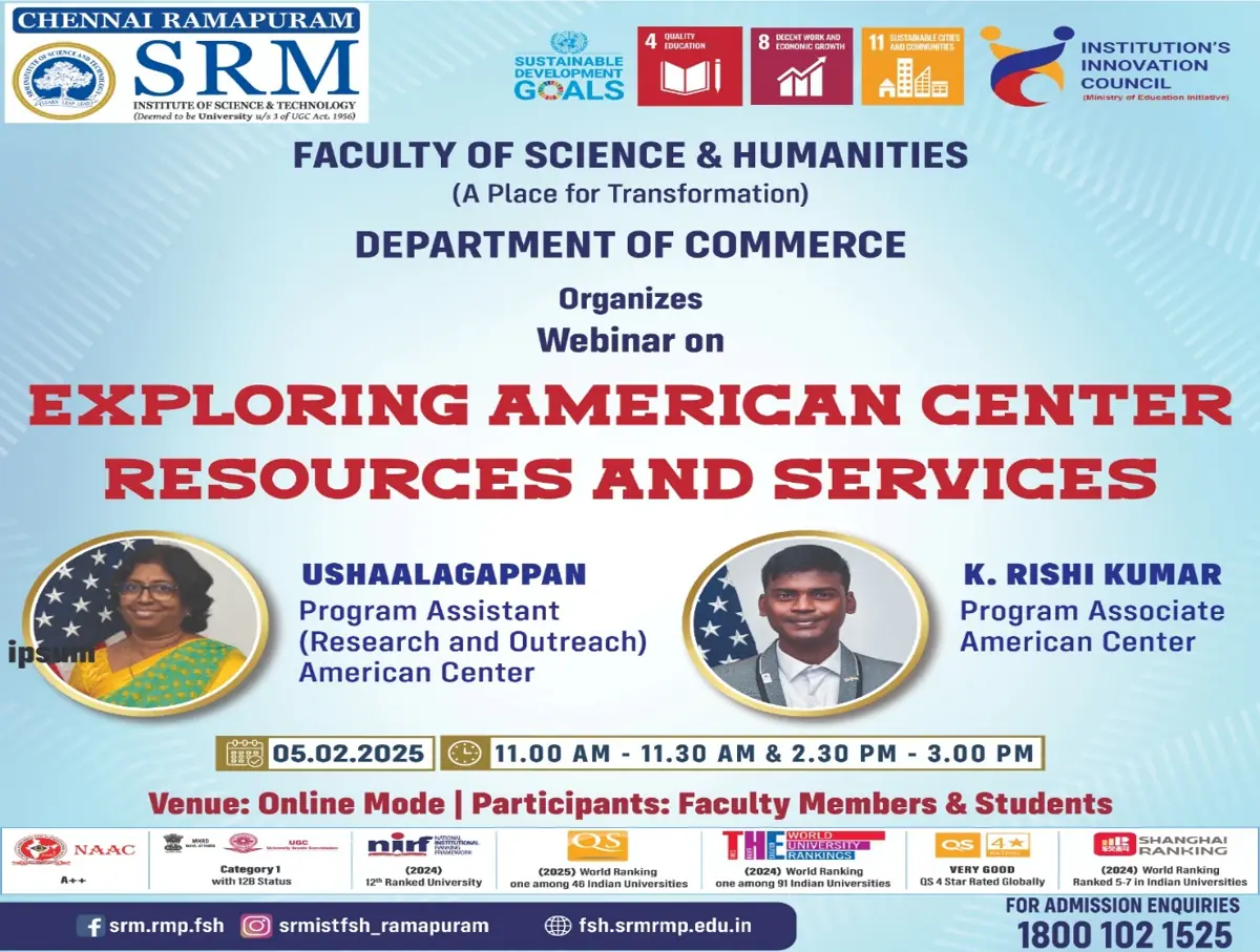 Webinar – Exploring American Center Resources and Services