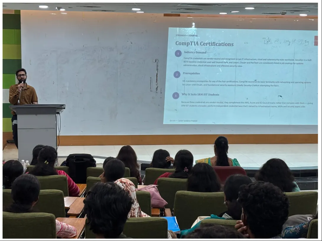 Seminar on Cyber Security Certifications: Bridging Academic Learning and Industry Careers - photo 2