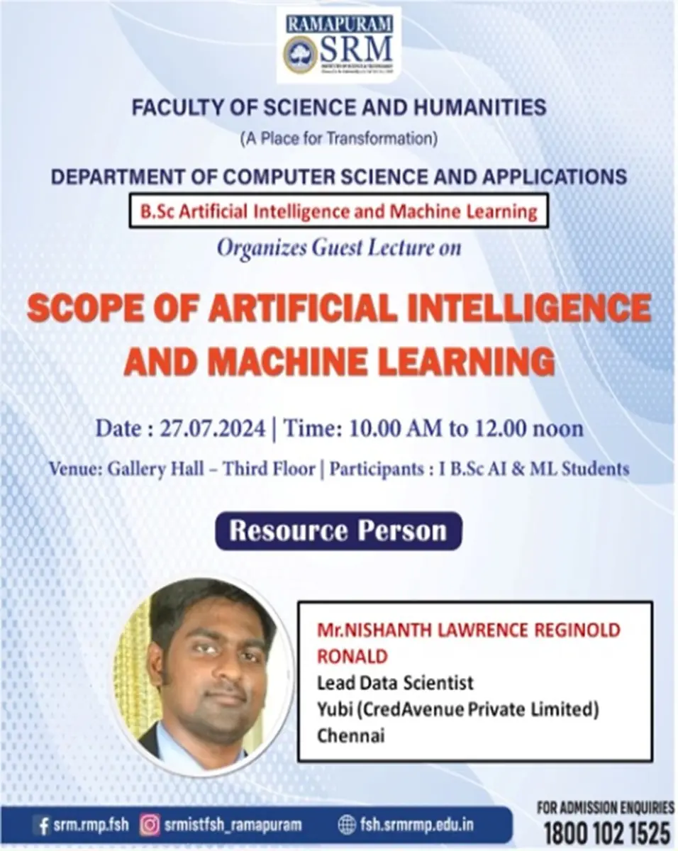 Scope of Artificial Intelligence and Machine Learning