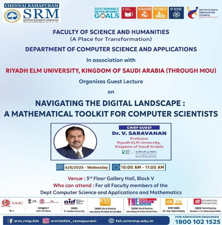 Guest Lecture on Navigating the Digital Landscape: A Mathematical Toolkit for Computer Scientists