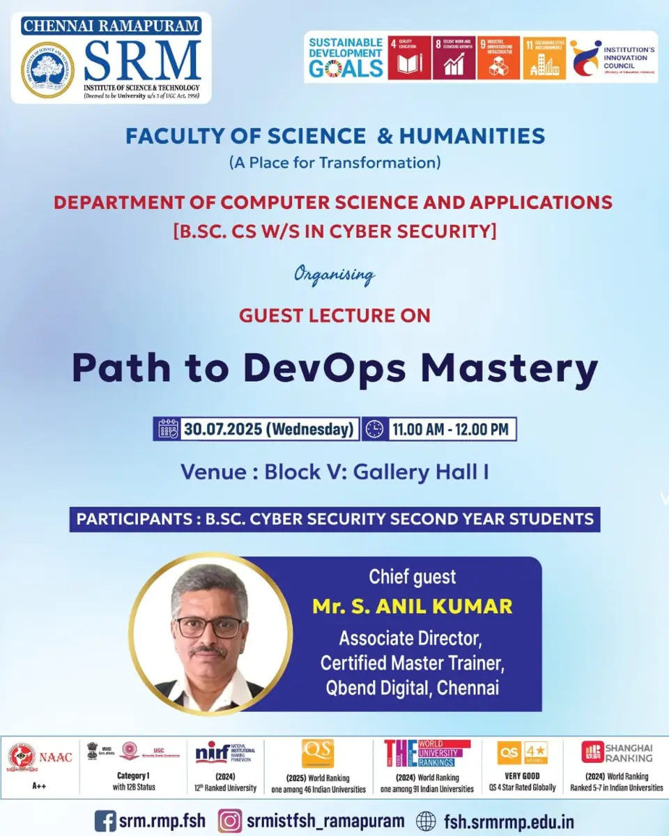 Guest Lecture on Path to DevOps Mastery