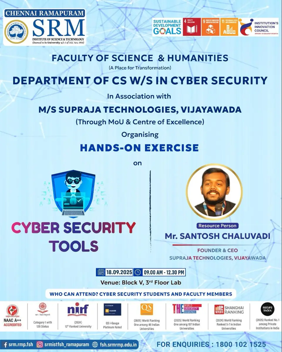 Hands On Experience On Cybersecurity Tools