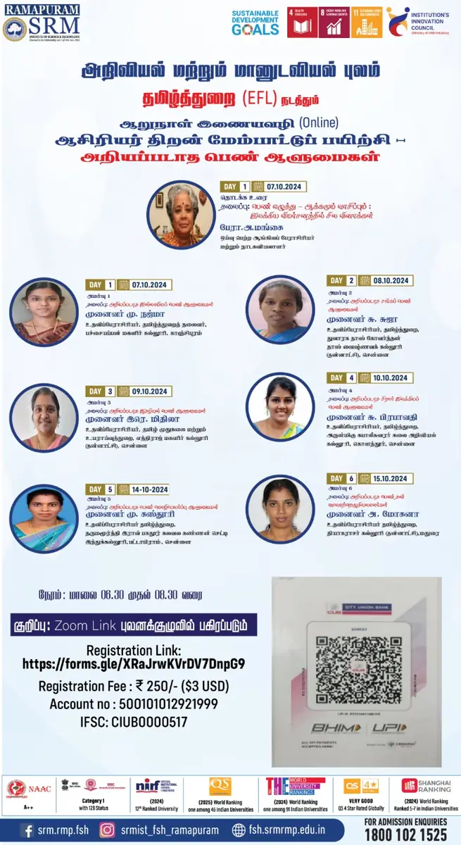 அறியப்படாத பெண்ஆளுமைகள்