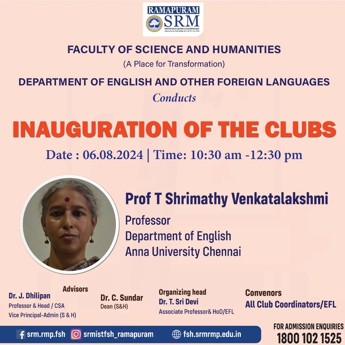 Inauguration of English Literary Association