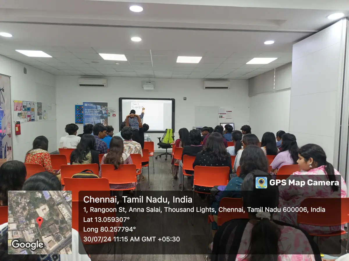 Industrial Visit to the British Council, Anna Salai - photo 1