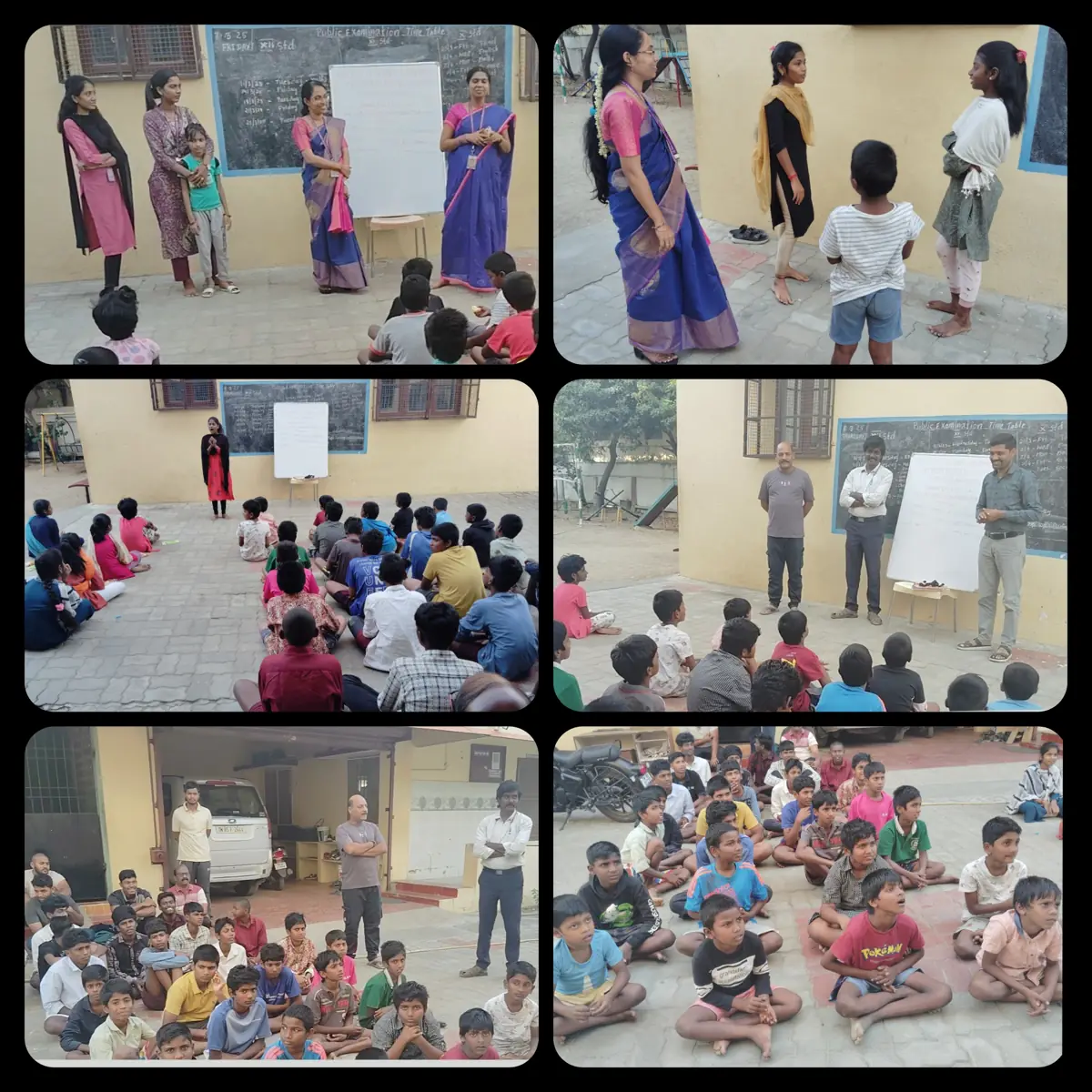 Outreach Program at The Megha Foundation and Saranalaya Children Home