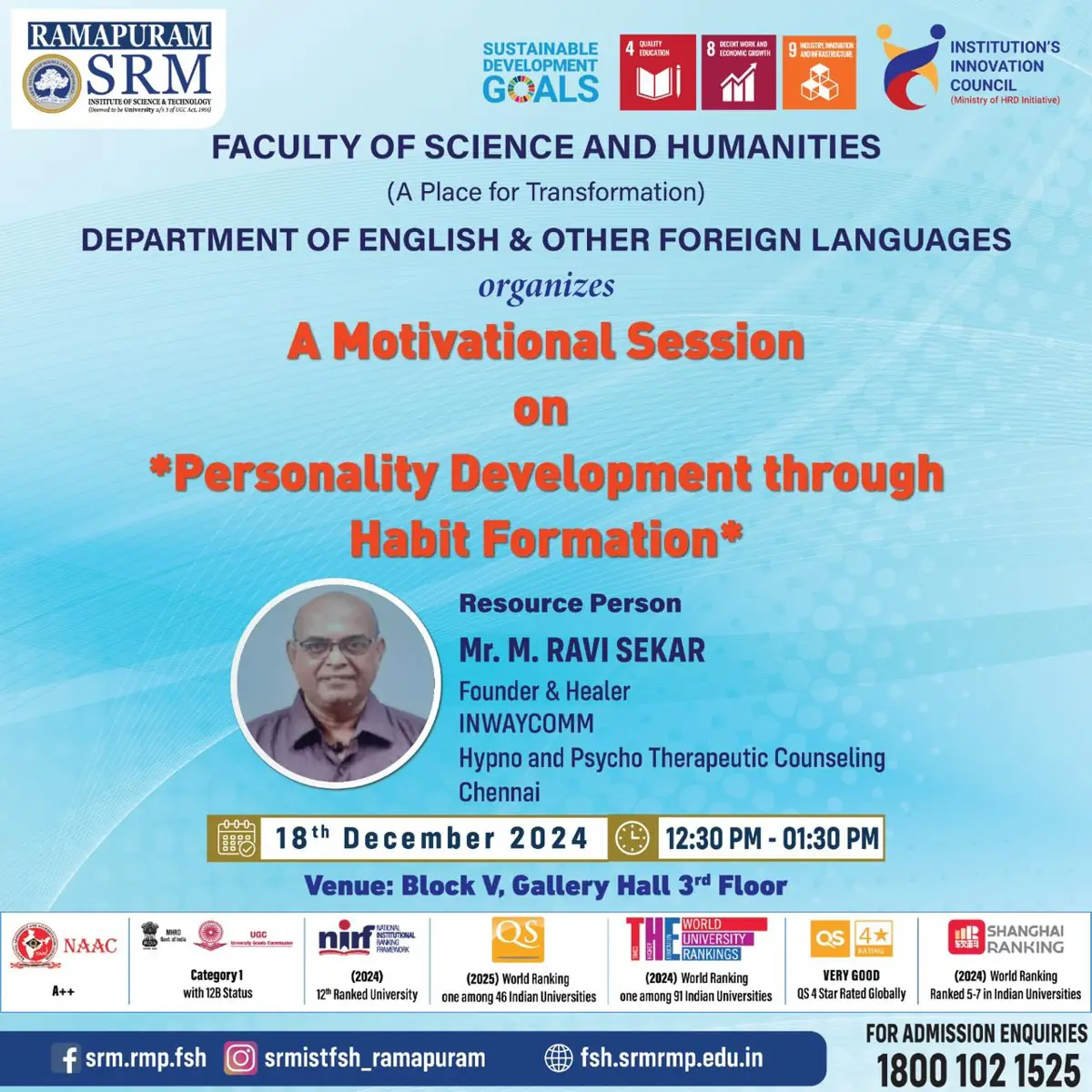Personality Development through Habit Formation