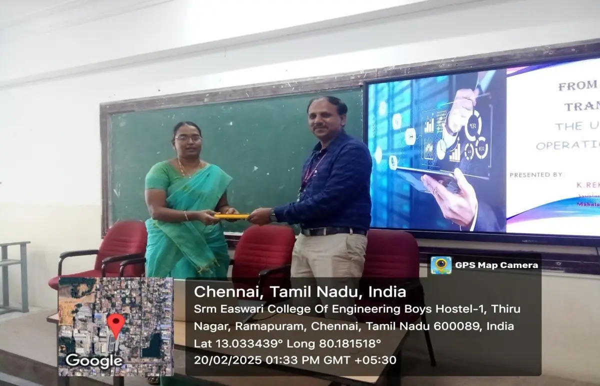An Invited Talk on “From Traffic to Transactions: The Ubiquity of Operations Research” - photo 2