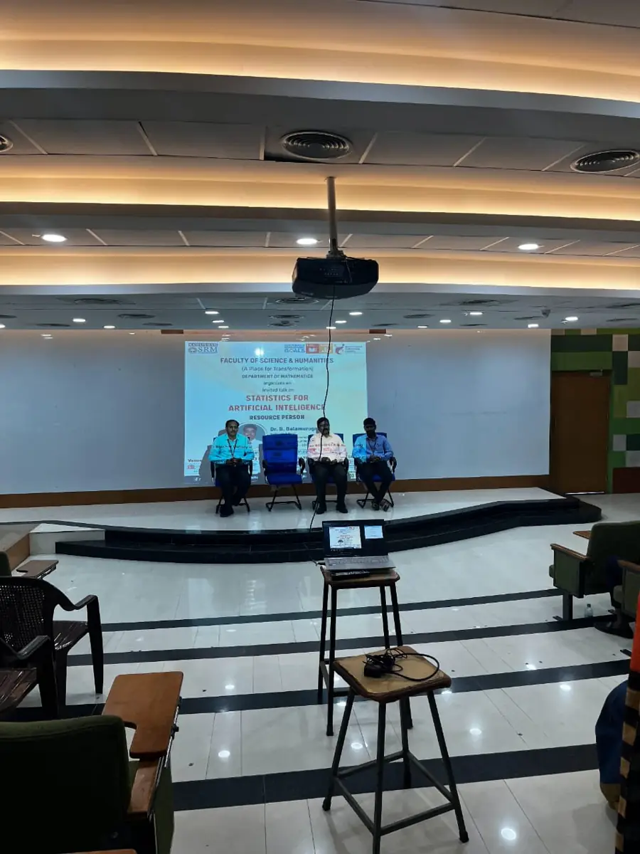 An Invited Talk on “Statistics for Artificial Intelligence” - photo 1