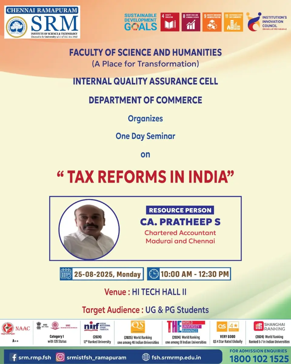 Tax Reforms in India