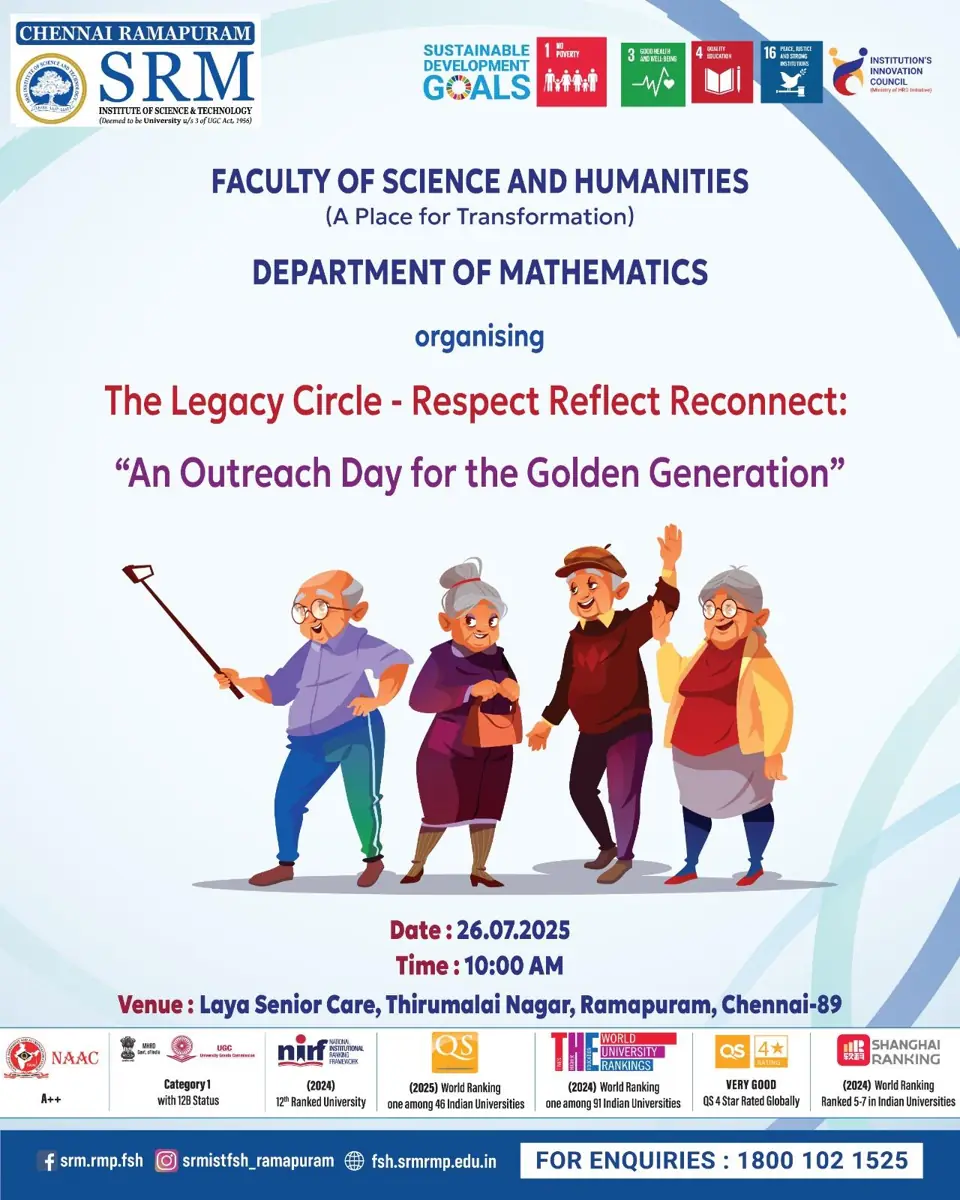 The Legacy Circle – Respect. Reflect. Reconnect: An Outreach Day for the Golden Generation