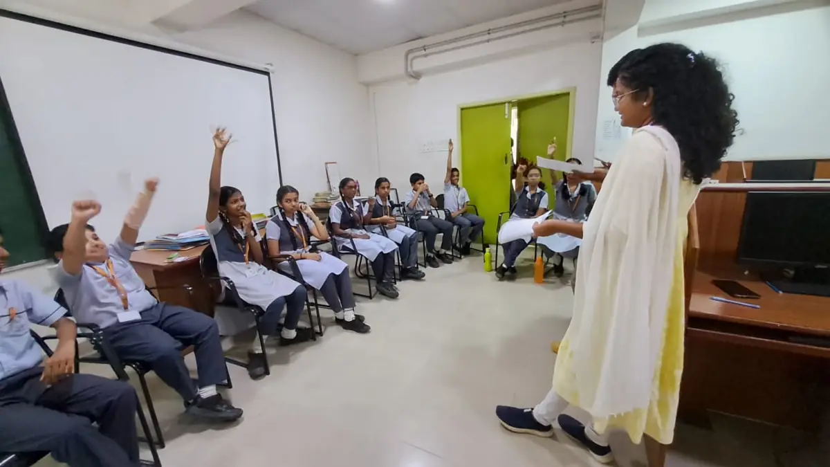 Brand Building Event: Quiz Program on Cyber Security at Chinmaya Vidyalaya - photo 1