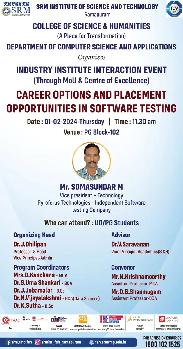 Career Options and Placement Opportunities in Software Testing