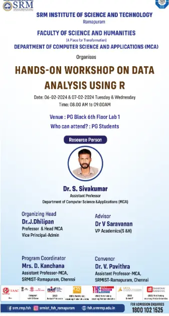Hands-on Workshop on Data Analysis Using R - photo 1