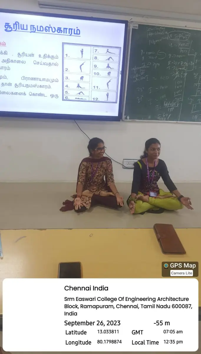 Health Club Activity on “Yoga for Human Excellence” - photo 2