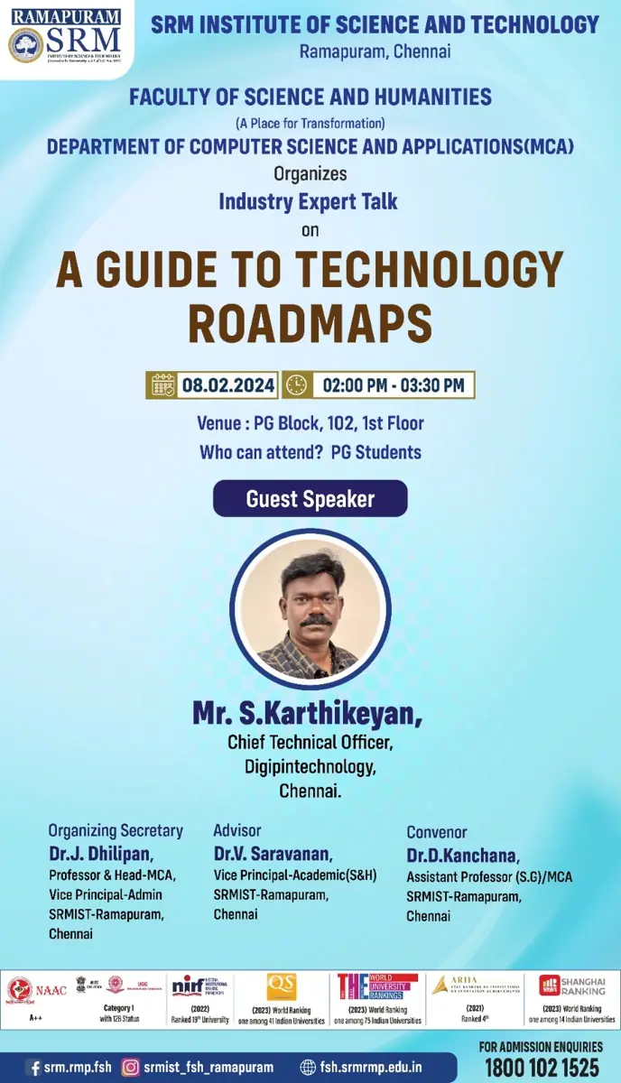 Industry Expert Talk on A Guide to Technology Roadmaps