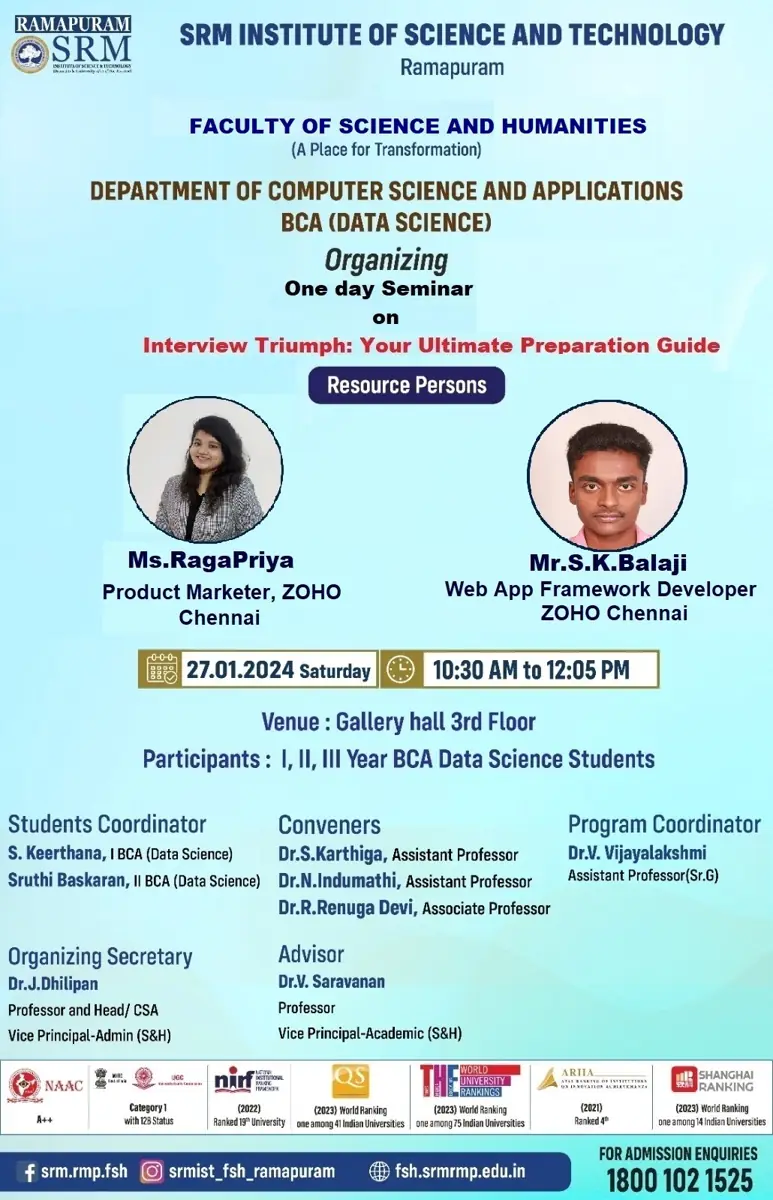 One Day Seminar on Interview Triumph: Your Ultimate Preparation Guide