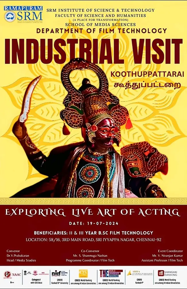 Industrial visit to Koothuppattarai