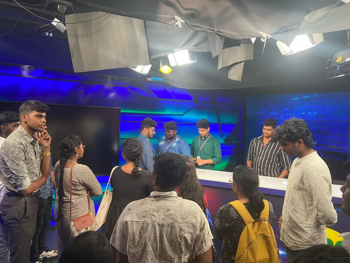 Industrial Visit - JAYA TV - photo 1
