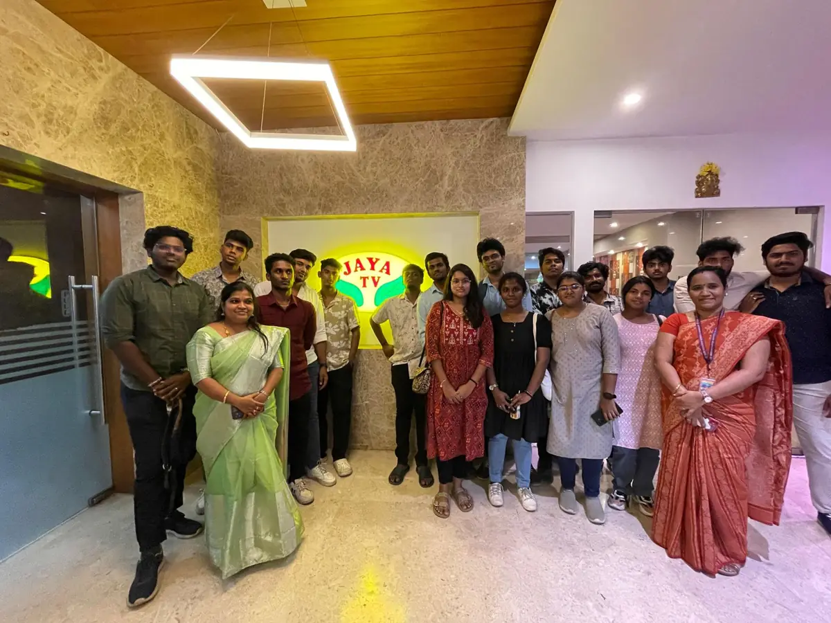 Industrial Visit - JAYA TV - photo 3