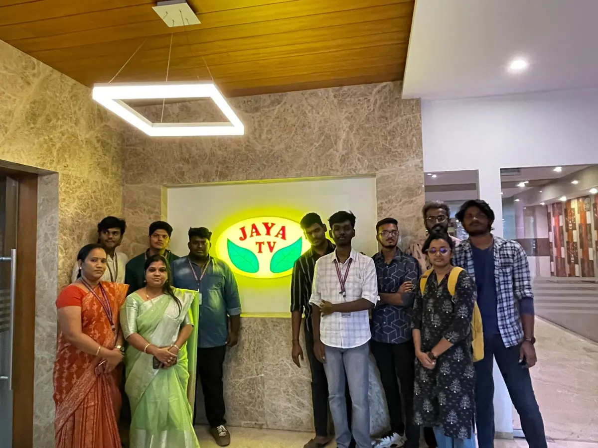 Industrial Visit - JAYA TV - photo 5