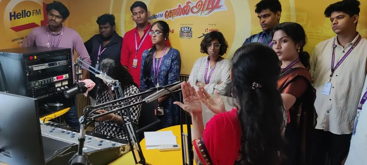 Industrial Visit to Hello FM 106.4 on 05.10.2024 - photo 1