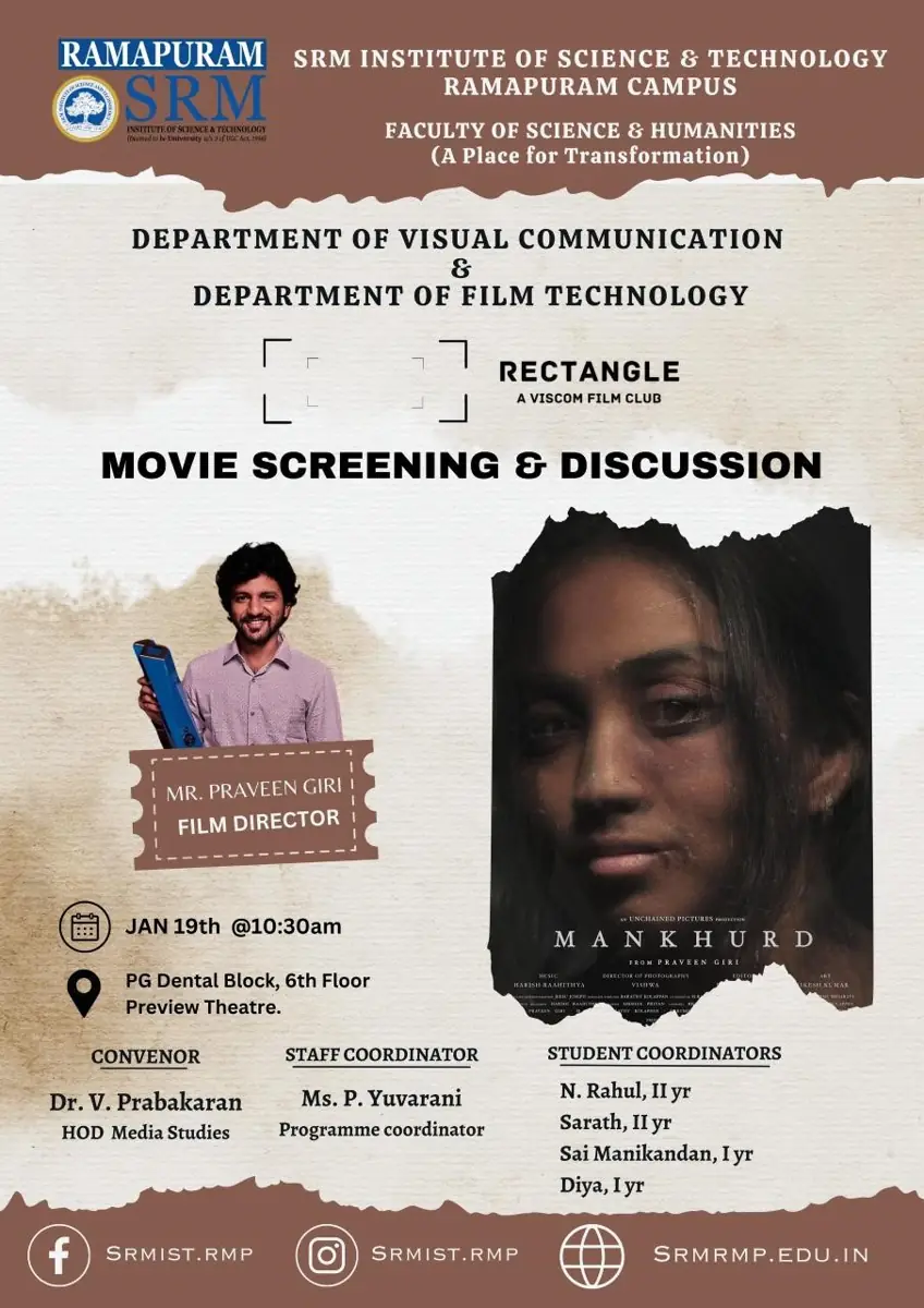 "Mankhurd" - Movie screening and Interaction Session