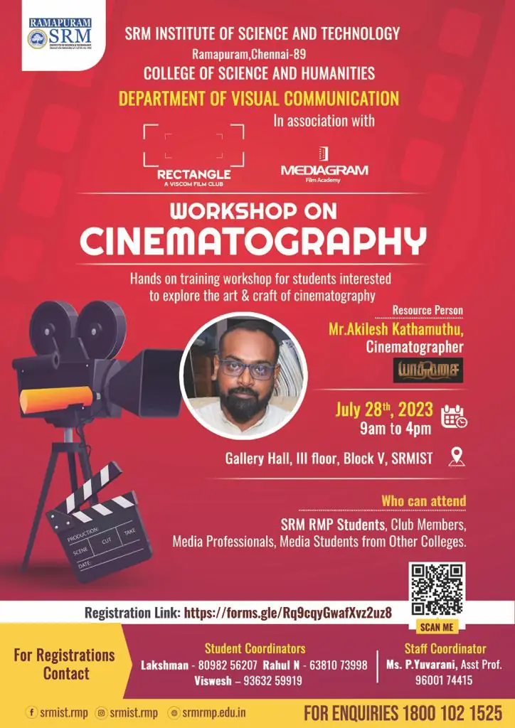 One Day Workshop On Cinematography