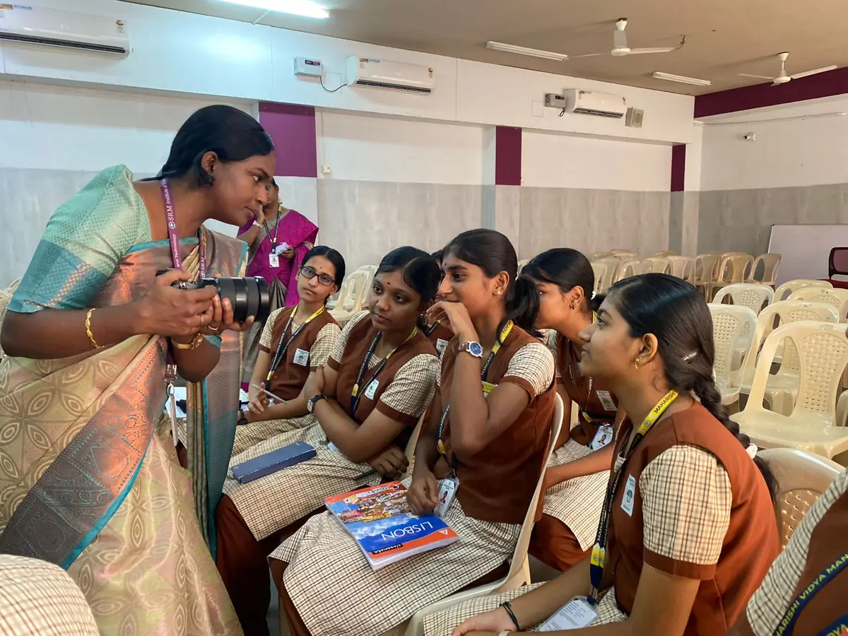 Photography workshop at Maharishi Vidya Mandir - photo 4