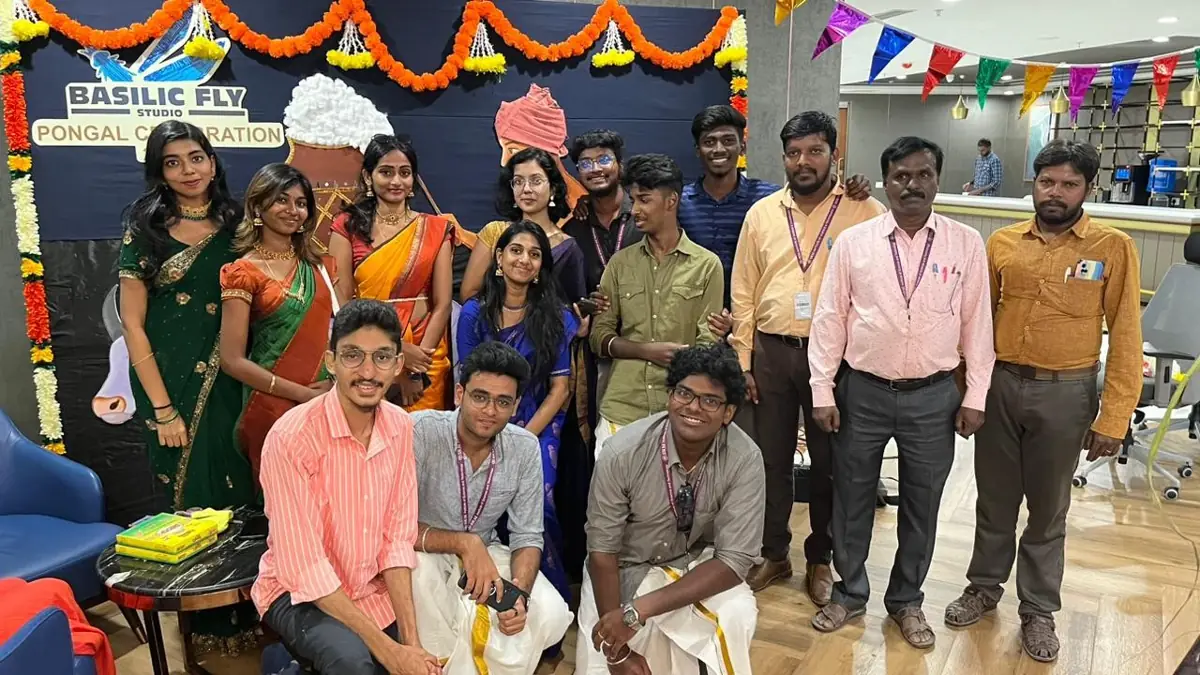 Pongal Celebrations at Basilic Fly Studio