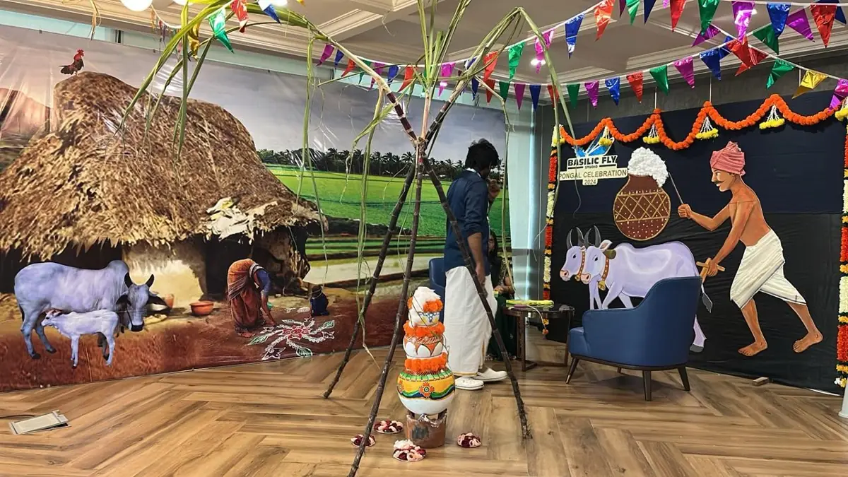 Pongal Celebrations at Basilic Fly Studio - photo 1