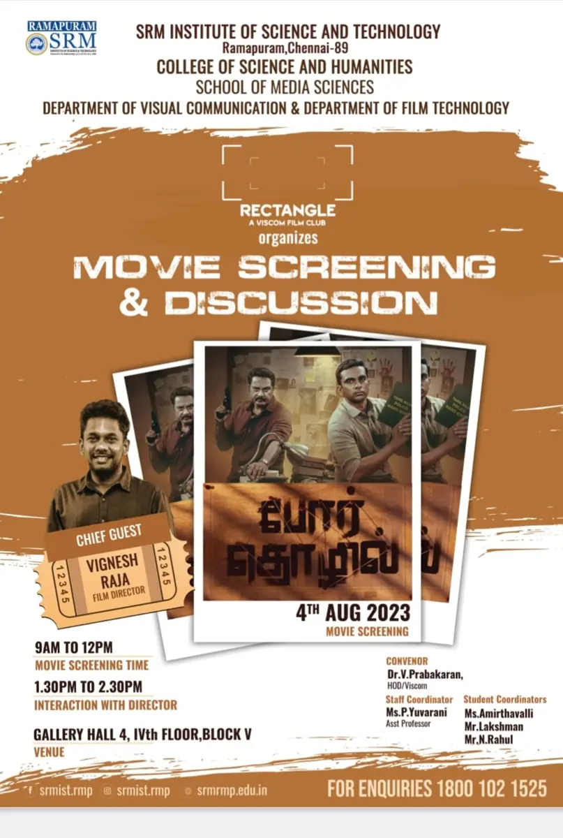 Viscom Porthozhil Movie Report