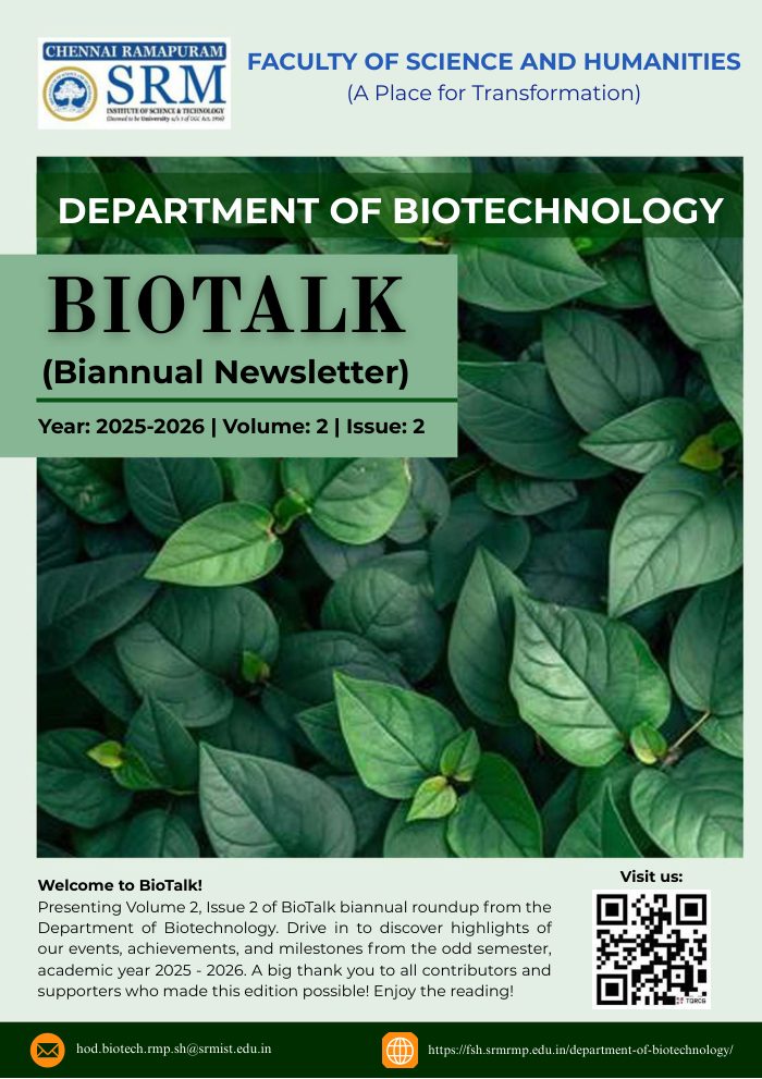 BioTalk – Volume 2 Issue 2 Newsletter cover